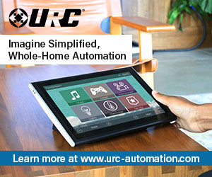 URC Home Automation tablet